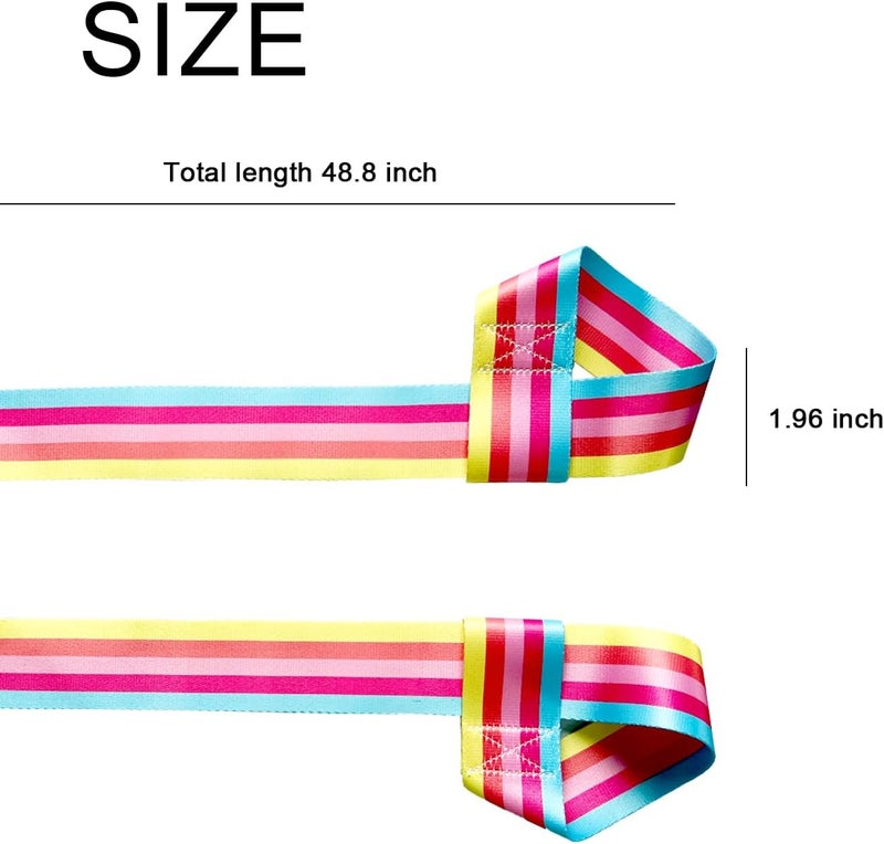 Della Stella Roller Skate Leash Carrier Strap, Reusable Shoulder Sling for Skates and Snowboard Boots - Image 2